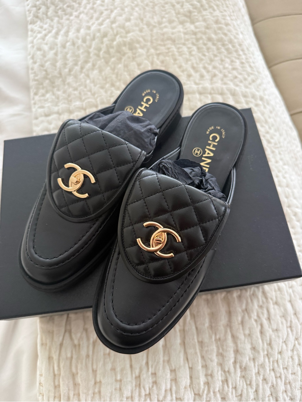 Chanel Black Logo Presentation Box